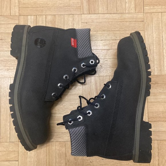 Timberland 6-Inch Scuff-Proof Helcor Boots (A1BAF) Black men 5.5 women 6.5 23.5 main image 3